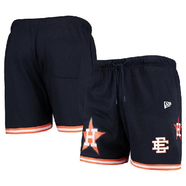Men's Houston Astros Navy Mesh Shorts